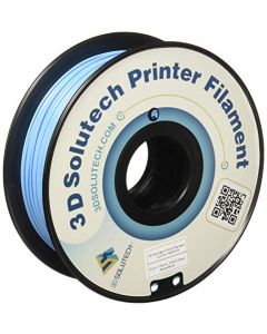 3D Solutech Aqua Blue 3D Printer PLA Filament 1.75MM Filament Dimensional Accuracy +/- 0.03 mm 2.2 LBS (1.0KG) PLA175TCBB