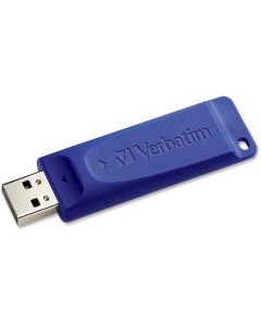 Verbatim 32GB USB Flash Drive Blue 32 GB USB Blue RETRACTABLE BLUE 97408