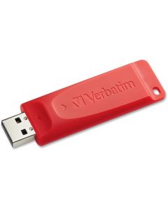 Verbatim 128GB StorenGo USB Flash Drive Red 128 GB Red 1 Pack STORE N GO 98525