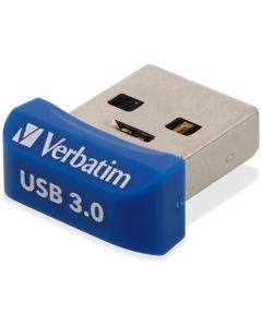 Verbatim 16GB Store n Stay Nano USB 3.0 Flash Drive Blue 16 GB Blue 1 Pack STORE N STAY BLUE