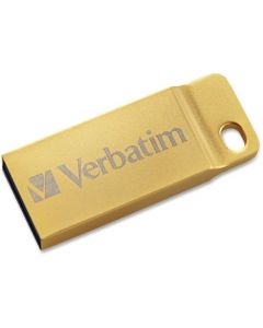 Verbatim 32GB Metal Executive USB 3.0 Flash Drive Gold 32 GBUSB 3.0 Gold FLASH DRIVE GOLD