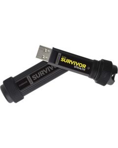 Corsair Flash Survivor Stealth 128GB USB 3.0 Flash Drive 128 GB USB 3.0 Black USB 3.0