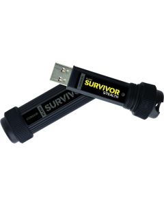 Corsair Flash Survivor Stealth 256GB USB 3.0 Flash Drive 256 GB USB 3.0 Black USB 3.0