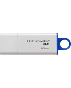 Kingston 16GB DataTraveler G4 USB 3.0 Flash Drive 16 GB USB 3.0 Blue 1/Pack USB 3 G4 MIN ORDER 100 UNIT INCRMT