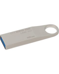 Kingston DataTraveler SE9 G2 USB 3.0 16 GB USB 3.0 Silver Capless G2 METAL CASING