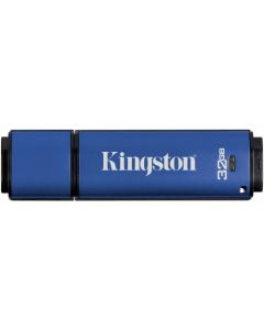 Kingston DataTraveler Vault Privacy 3.0 32 GB USB 3.0 Password Protection, Encryption Support, Water Proof 3.0 256BIT AES ENCRYPTED
