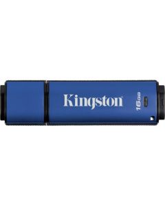 Kingston 16GB DataTraveler Vault Privacy 3.0 USB 3.0 Flash Drive 16 GB USB 3.0 256-bit AES ENCRYPTED USB 3.0 + ESET AV CO-LOGO