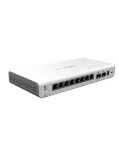 NETGEAR GC110 8-Port Gigabit Ethernet Insight Managed Smart Cloud Switch w/2 SFP Fiber Ports (GC110-100NAS)