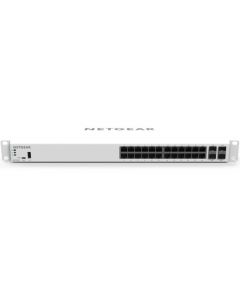 NETGEAR GC728X 28-Port Gigabit Ethernet Insight Managed Smart Cloud Switch w/2 SFP and 2 SFP+ 10G Fiber Ports (GC728X-100NAS)