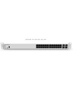 NETGEAR GC728XP 28-Port Gigabit Ethernet PoE+ Insight Managed Smart Cloud Switch w/2 SFP and 2 SFP+ 10G Fiber Ports (GC728XP-100NAS)