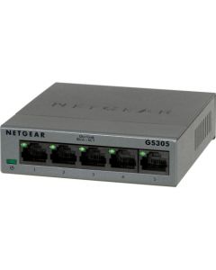 NETGEAR Business Essentials Gigabit Ethernet Switches 5-Port Gigabit 300 Series (GS305-100PAS)