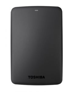Toshiba Canvio Basics 500GB USB 3.0 Portable External Hard Drive HDTB310EK3AA (Black)
