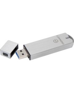 IronKey Enterprise S1000 Encrypted Flash Drive 8 GB USB 3.0 256-bit AES USB 3.0 FIPS LVL3 MNGD LICENSE REQ