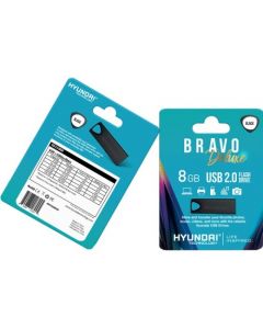 Hyundai Bravo Deluxe 2.0 USB 8 GB USB 2.0 Black BLACK