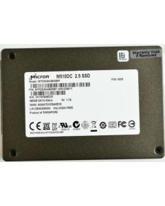 Micron M510DC 120GB 2.5" SATA III Internal Solid State Drive Not Encrypted SSD SSD MTFDDAK120MBP-1AN1ZABYY
