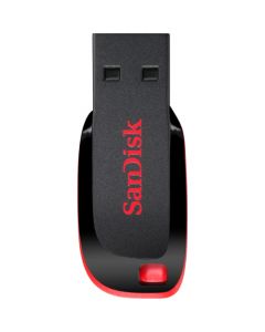 SanDisk Cruzer Blade USB Flash Drive 64 GB USB 2.0 Black, Red DRIVE