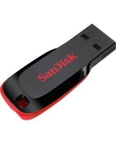 SanDisk Cruzer Blade USB Flash Drive 128 GB USB 2.0 Black DRIVE