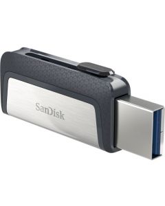 SanDisk 64GB Ultra Dual USB 3.1/USB Type C Flash Drive 64 GB USB Type C, USB 3.1 1/Pack DRIVE USB 3.1 TYPE-C