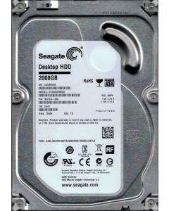 Seagate Barracuda ST2000DM002 2 TB 3.5" Internal Hard Disk Drive (HDD) SATA III 6.0Gb/s 7200 RPM 64 MB