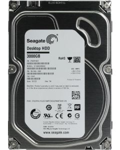 Seagate Desktop HDD ST3000DM002 3 TB 3.5" Internal Hard Disk Drive (HDD) SATA III 6.0Gb/s 7200 RPM 64 MB (20PK)
