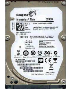 Seagate Laptop Thin ST320LT012 320 GB 2.5" Internal Hard Disk Drive (HDD) SATA II 3.0Gb/s 5400 RPM 16 MB