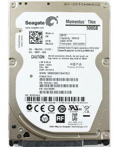 Seagate Laptop Thin ST500LT012 500 GB 2.5" Internal Hard Disk Drive (HDD) SATA III 6.0Gb/s 5400 RPM 16 MB