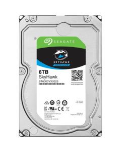 Seagate SkyHawk ST6000VX0023 6 TB 3.5" Internal Hard Disk Drive (HDD) SATA III 6.0Gb/s 7200 RPM 256 MB (20PK)