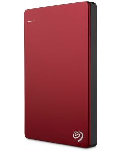 Seagate Backup Plus Slim 1TB USB 3.0 Portable External Hard Drive with Mobile Device Backup STDR1000103 (Red)