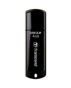 Transcend 4GB JetFlash 350 USB 2.0 Flash Drive 4 GB USB 2.0 Black 1/Pack Password Protection FLASH DRIVE USB 2.0 W/LED INDICATOR