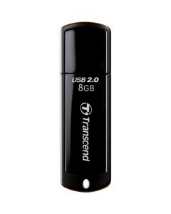 Transcend 8GB JetFlash 350 USB 2.0 Flash Drive 8 GB USB 2.0 Black 1/Pack Password Protection FLASH DRIVE USB 2.0 W/LED INDICATOR
