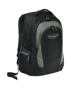 Targus Trek Carrying Case (Backpack) for 16 in Notebook - Black, Yellow, White Accent TSB193US