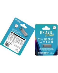 Hyundai Bravo Deluxe SPACE GRAY Keychain USB 2.0 Flash Drive 32GB Metal Read Speed: Up to 10MB/s, Write Speed: Up to 3MB/s, Generation: 2.0 , Operation Temperature: 32¬∞ 113¬∞ F (0¬∞ 45 ¬∞C), Storage Temperature: 14¬∞ 158¬∞ F(-10 ¬∞C 70 ¬∞C) GRAY