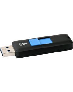 V7 8GB USB 3.0 Flash Drive 8 GB USB 3.0 Black RETRACTABLE CONNECTOR RTL