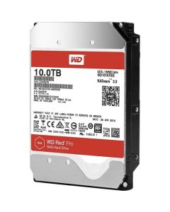 Western Digital Red Pro WD101KFBX 10 TB 3.5" Internal Hard Disk Drive (HDD) SATA III 6.0Gb/s 7200 RPM 256 MB (20PK)