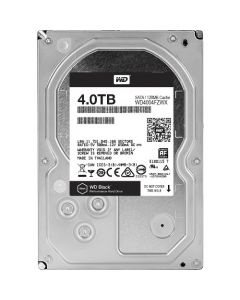 Western Digital Black WD4004FZWX 4 TB 3.5" Internal Hard Disk Drive (HDD) SATA III 6.0Gb/s 7200 RPM 128 MB