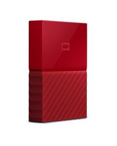 Western Digital My Passport 2TB USB 3.0 Portable External Hard Drive WDBYFT0020BRD-WESN (Red)