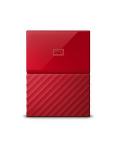 Western Digital My Passport 1TB USB 3.0 Portable External Hard Drive WDBYNN0010BRD-WESN (Red)