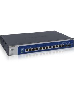 NETGEAR XS512EM 12x10-Gigabit Copper 2xSFP+ Ports 10-Gigabit Ethernet Smart Managed Plus Switch (XS512EM-100NAS)