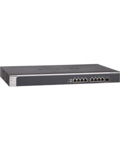 NETGEAR XS708Ev2 ProSAFE 10-Gigabit Ethernet Web Managed Plus Switch x10GBASE-T copper 10GBASE-X SFP+ (XS708E-200NES)