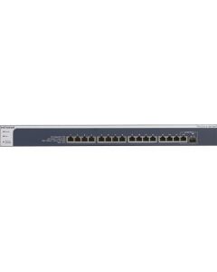 NETGEAR XS716E ProSAFE 10-Gigabit Ethernet Web Managed Plus Switch 16x10GBASE-T copper 10GBASE-X SFP+ Ports (XS716E-100NES)