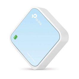 TP-Link N300 Wireless Portable Nano Travel Router - WiFi Bridge/Range  Extender/Access Point/Client Modes Mobile in Pocket(TL-WR802N) TL-WR802N