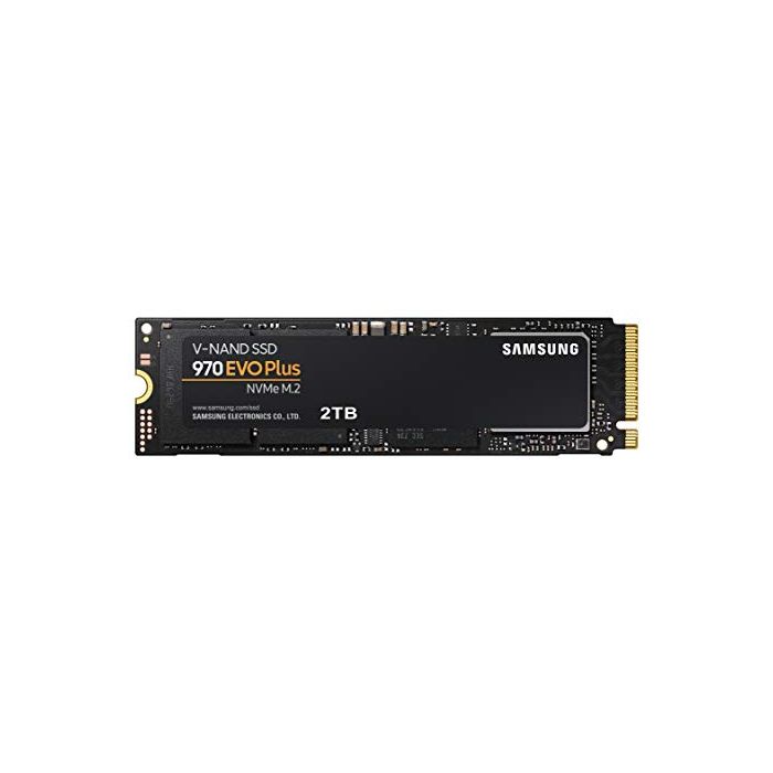 Samsung 970 EVO Plus SSD 2TB - M.2 NVMe Internal Solid State Drive with V-NAND Technology (MZ-V7S2T0B/AM) MZ-V7S2T0B/AM | Fast