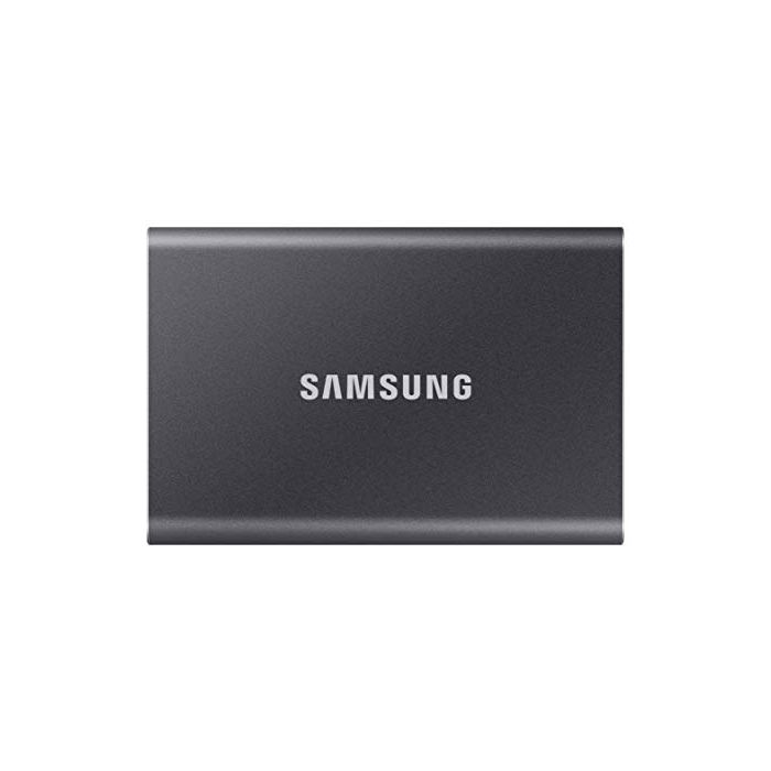 Samsung Portable SSD T7 500GB USB 3.2 External Solid State Drive Gray  (MU-PC500T) MU-PC500T/AM