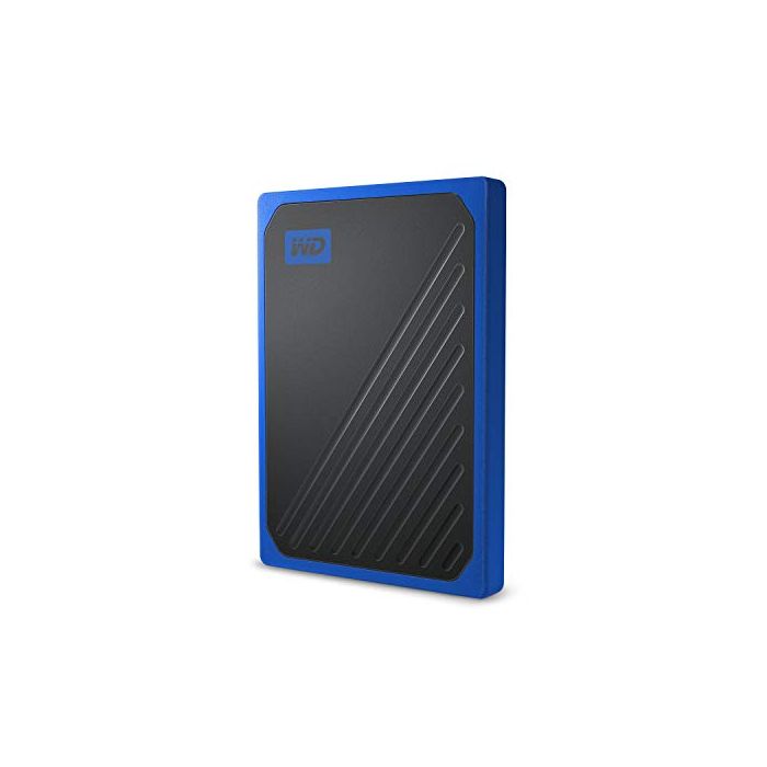 WD 500GB My Passport Go Cobalt SSD Portable External Storage WDBY9Y5000ABT-WESN 