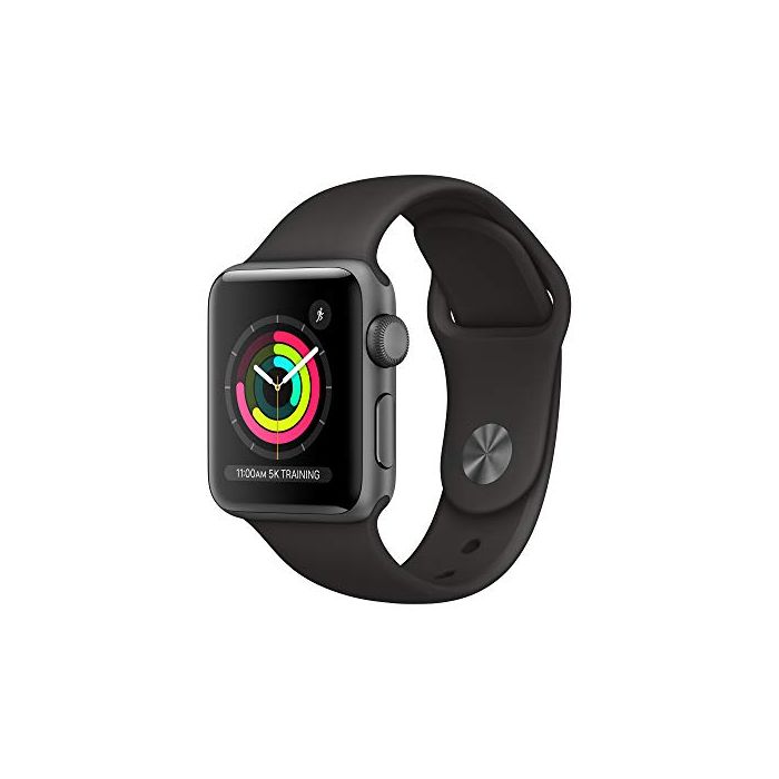 Lam At understrege Langt væk Apple Watch Series 3 (GPS 38mm) - Space Gray Aluminum Case with Black Sport  Band MTF02LL/A | Fast Server Corp. www.srvfast.com