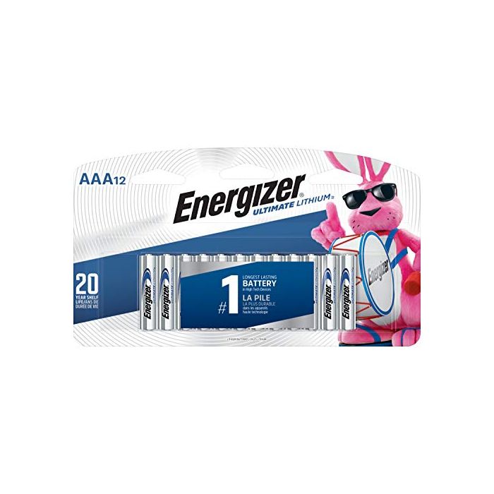Energizer AAA Lithium Batteries Ultimate Lithium Triple A Battery