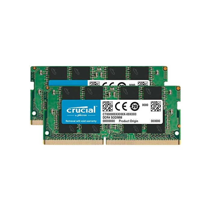 Crucial 16GB Kit (8GBx2) DDR4 3200 MT/s (PC4-25600) CL22 SR x8 