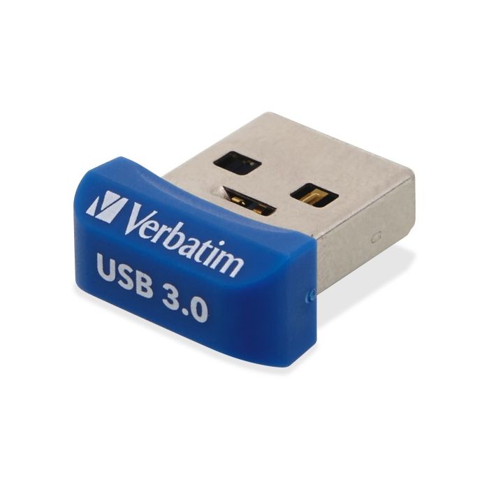 Verbatim 16GB Store n Stay Nano USB 3.0 Flash Drive Blue 16 GB 
