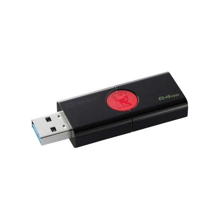 Kingston 64GB DataTraveler 106 USB 3.0 Drive 64 GB USB 3.1 Piano Red DRIVE USB 100MB/S DT106/64GB | Fast Server Corp. www.srvfast.com