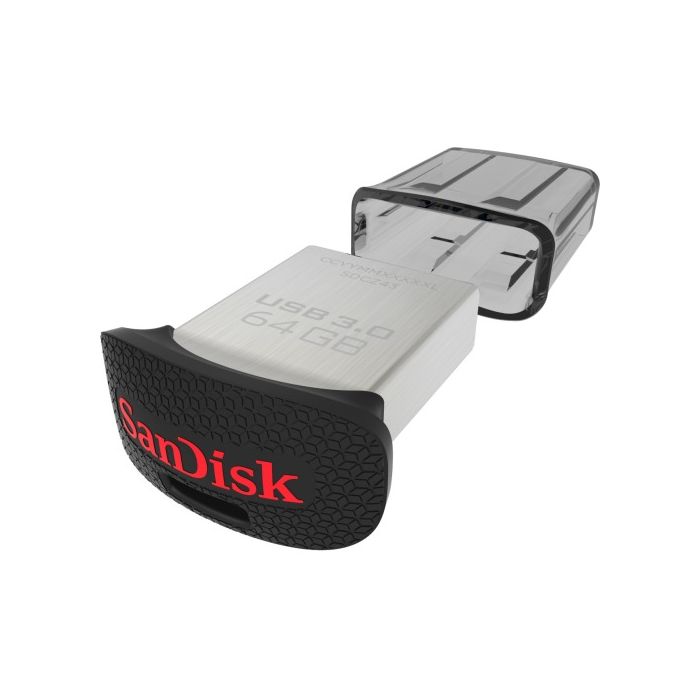 SanDisk Ultra Fit USB 3.0 Flash Drive 64 GB USB 3.0 Password Encryption Support USB 3.0 SDCZ43-064G-A46 | Server Corp. www.srvfast.com